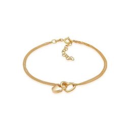 Elli Armband Herz Liebe Schloss Verbundenheit 925 Silber