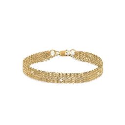 Elli Armband Breit Glieder Basic Silber 925