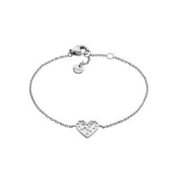 Skagen Edelstahlarmband Herz, KARIANA, SKJ1682040, mit Zirkonia
