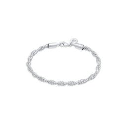 Elli Premium Armband Kordel Gedreht Elegant Basic 925 Silber