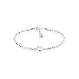 Elli Armband Mondstein Kugel Rund 925 Sterling Silber