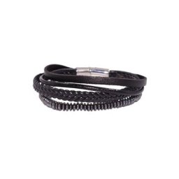 Firetti Lederarmband, Made in Germany - mit Hämatit