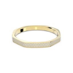 Swarovski Armreif Dextera, Achteckform, Pavé, Bestückt mit Swarovski® Kristallen