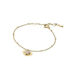 MICHAEL KORS Silberarmband PREMIUM, MKC1118AN710, Herz, mit Zirkonia