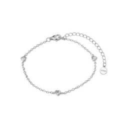 XENOX Silberarmband XS ADORE, Herz, XS91342, XS91342G, mit Zirkonia (synth)