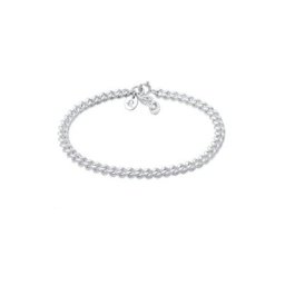 Elli Premium Armband Panzerkette Massiv Basic Blogger Trend 925 Silber
