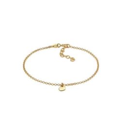 Elli Armband Herz Liebe Romantik Erbskette 925 Silber