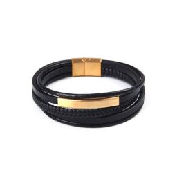 J.Jayz Armband stylisches Design, mehrreihig