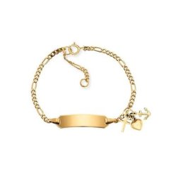 Herzengel ID Armband Glaube, Liebe & Hoffnung, HEB-ID-FLH-G9K