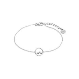 XENOX Silberarmband Bergspitze Wanderlust, XS3176