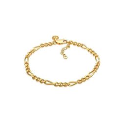 Elli Premium Armband Figaro Panzer Basic 925er Silber