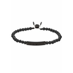 Emporio Armani Armband HERITAGE, EGS2478001, mit Lavasteinen