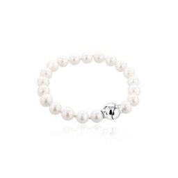 Nenalina Perlenarmband Zuchtperle Perle Magnet Verschluß 925 Silber