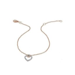 Firetti Armband Herz, mit Glasstein, Zirkonia (synth)