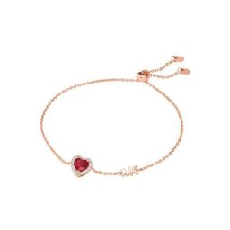 MICHAEL KORS Armband Herz, PREMIUM, MKC1518BG791, mit Glassteinen
