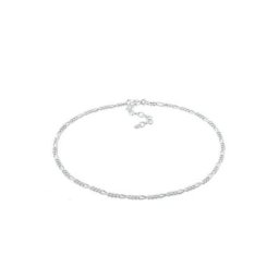 Elli Fußkette Figaro Fußkettchen Basic 925 Silber