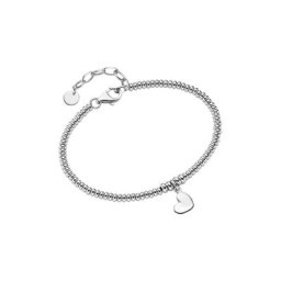Smart Jewel Armband Herz-Anhänger, Silber 925