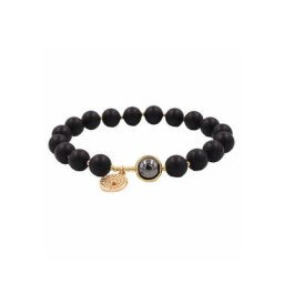 Firetti Armband Rund mit Stern, Made in Germany - mit Onyx