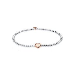 Elli Armband Herz Liebe Kugeln 925 Sterling Silber