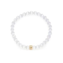 LEONARDO Armband Perlina, 022630, mit Zirkonia (synth) - mit Cat´s Eye