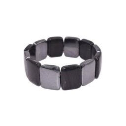 Firetti Armband Hämatit, Made in Germany - mit Onyx, Hämatit