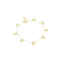 Luigi Merano Armband Behang runde Plättchen, Gold 585