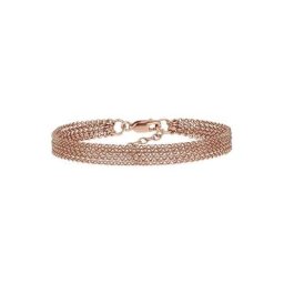 Elli Armband Breit Glieder Basic Silber 925