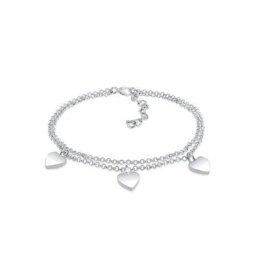 Elli Armband Herz Symbol Love Trio Layer Erbskette 925 Silber