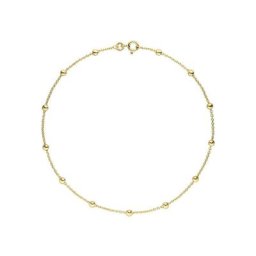 JOBO Fußkette Kugel, 333 Gold 25 cm