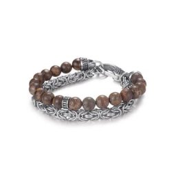 Kingka Armband SB2207SBN, mit Bronzit