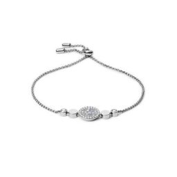 Fossil Edelstahlarmband Vintage Glitz, Val Mosaic Disc, JF03223040, JF03252710, JF02905791, mit Perlmutt und Glassteinen