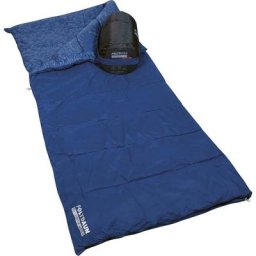 Polydaun Deckenschlafsack Schlafsack Beach house XL 90x220 cm navy (1 tlg)
