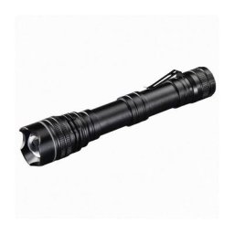 Hama LED Taschenlampe LED Taschenlampe Outdoor mit Clip, 200 Lumen, 3 Lichtmodi, - LED-Farbe: Weiß - Max. Lumen: 200 - 2 AA Mignon Batterien