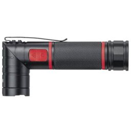 Wiha LED Taschenlampe 41286, Laser, UV-Licht, schwenkbarer Kopf, 2 Lichtstufen, inkl. Batterien