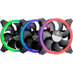 BoostBoxx Gehäuselüfter AIR Boost RGB Kit Double Ring