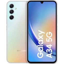 Samsung Galaxy A34 5G 256GB Smartphone (16,65 cm/6,6 Zoll, 256 GB Speicherplatz, 48 MP Kamera)