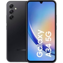 Samsung Galaxy A34 5G 128GB Smartphone (16,65 cm/6,6 Zoll, 128 GB Speicherplatz, 48 MP Kamera)