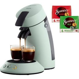 Philips Senseo Kaffeepadmaschine Original Plus CSA210/20, inkl. Gratis-Zugaben im Wert von 5,- UVP