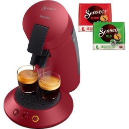 Philips Senseo Kaffeepadmaschine Original Plus CSA210/90, inkl. Gratis-Zugaben im Wert von 5,- UVP