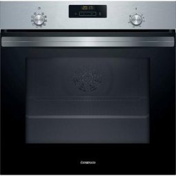 Constructa Einbaubackofen CF3M61052, mit Teleskopauszug nachrüstbar, Hydrolyse