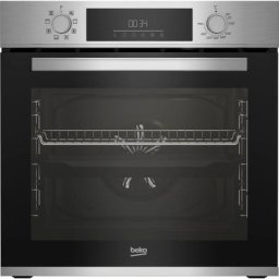 BEKO Backofen-Set BBSM12340X, mit Teleskopauszug nachrüstbar, Simple Steam Reinigungsfunktion