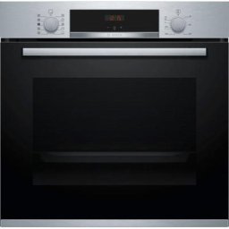 BOSCH Einbaubackofen Serie 4 HRA534BS0, mit Teleskopauszug nachrüstbar, ecoClean