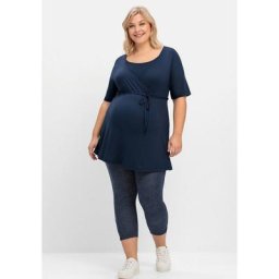 Sheego Umstandsshirt Große Größen mit Stillfunktion und passender Leggings