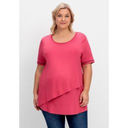 Sheego Umstandsshirt Große Größen in Layer-Optik, mit Stillfunktion