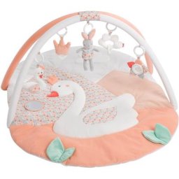 Fehn Spielbogen Schwanensee 3-D-Activity-Decke, mit Krabbeldecke