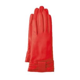 GRETCHEN Lederhandschuhe Bow Gloves mit kuscheligem Kaschmir-Futter