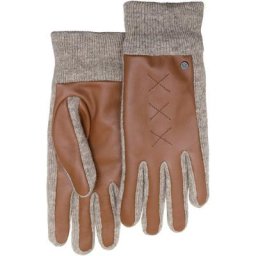PEARLWOOD Lederhandschuhe Smilla Touchscreen proofed, hoher Tragekompfort durch Materialmix
