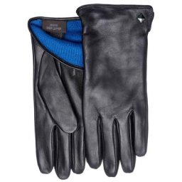 PEARLWOOD Lederhandschuhe Meg Touchscreenfähig - mit 10 Fingern bedienbar, softes Futter