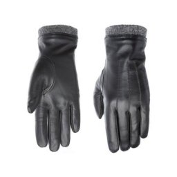 PEARLWOOD Lederhandschuhe Daisy Touchscreenfähig - mit 10 Fingern bedienbar, Ziernähte