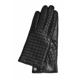 GRETCHEN Lederhandschuhe Woven Gloves mit trendiger Flechtung
